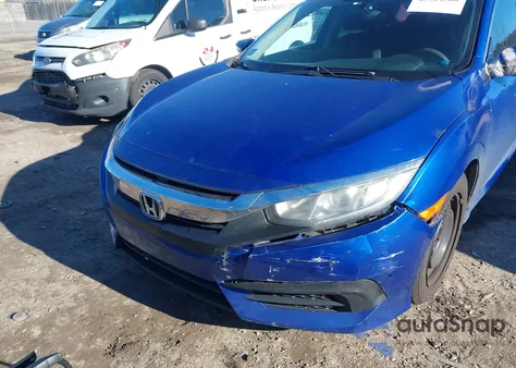 2016 Honda Civic Lx from USA, damaged, VIN 19XFC2F57GE208393